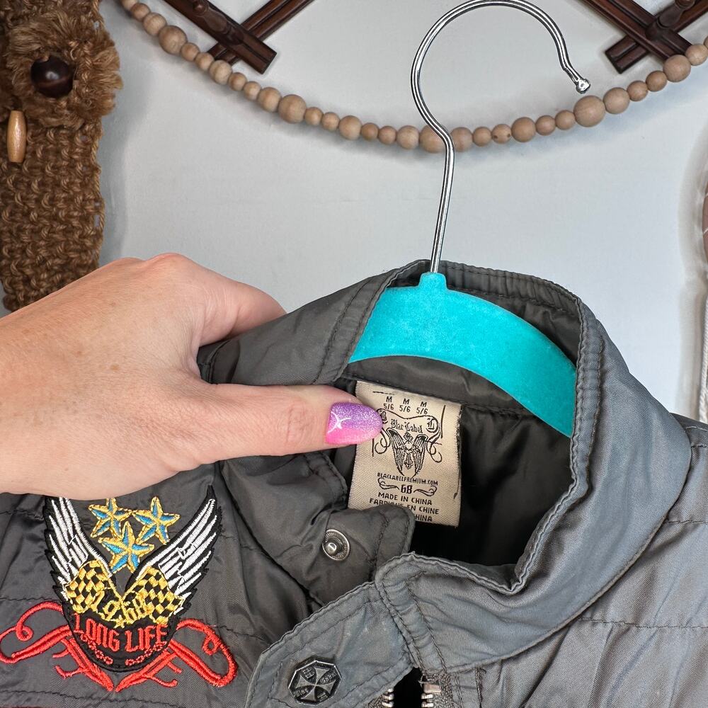 Blac Label Patch Moto Jacket - Picture 5 of 5
